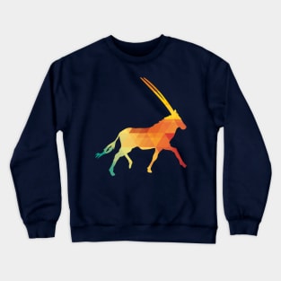 Gemsbok Harlequin Crewneck Sweatshirt